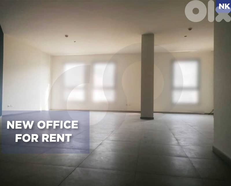 80sqm Office for rent in a Prime Location in Jal el Dib ! REF#NK129875 0