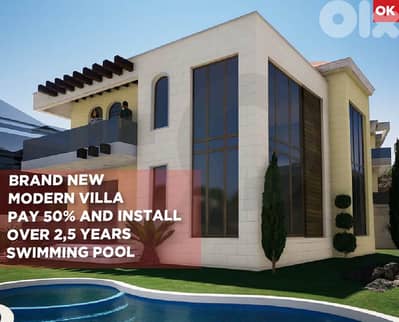 Brand New Modern Villa, aley, rwaysat, sawfar/رويسات صوفر REF#OK129533
