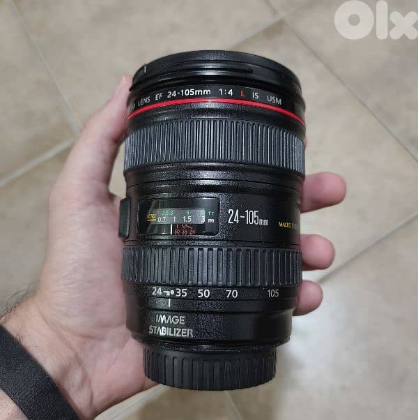 Canon 5D mark II + lens 24-105 F4 5