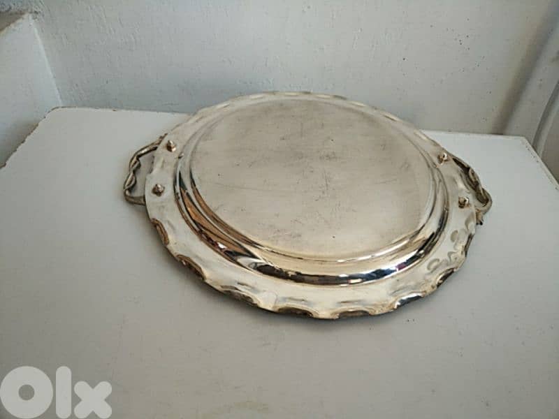 Old silverplated plate - Not Negotiable 1