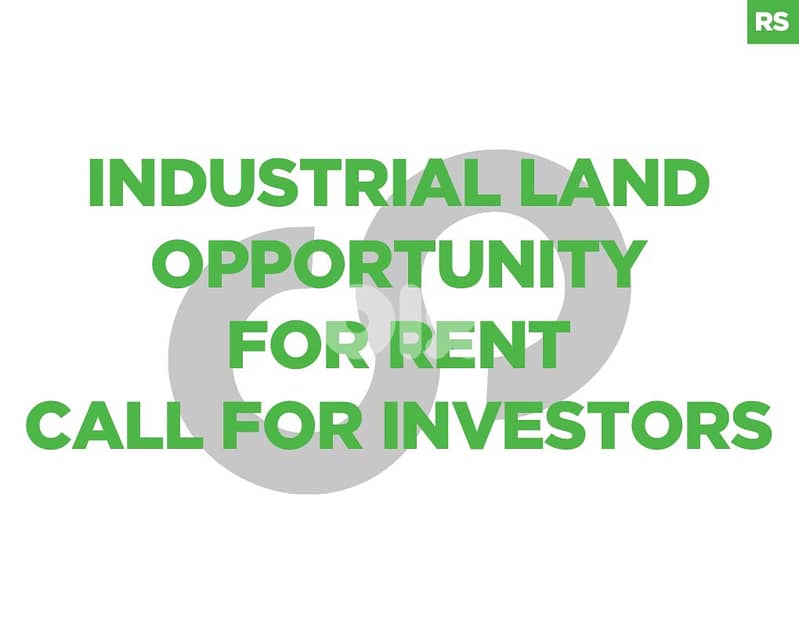 Prime Industrial Land for Rent in Hsoun -Jbeil REF#RS104636 0