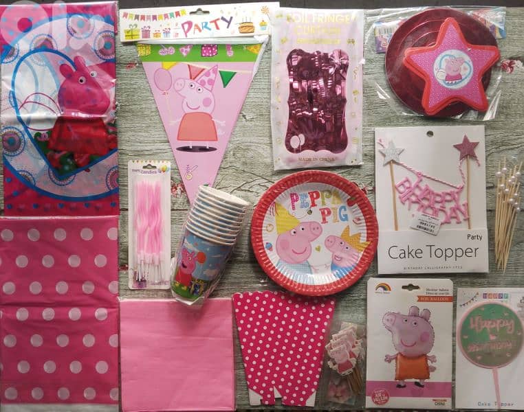 Peppa pig birthday theme 1