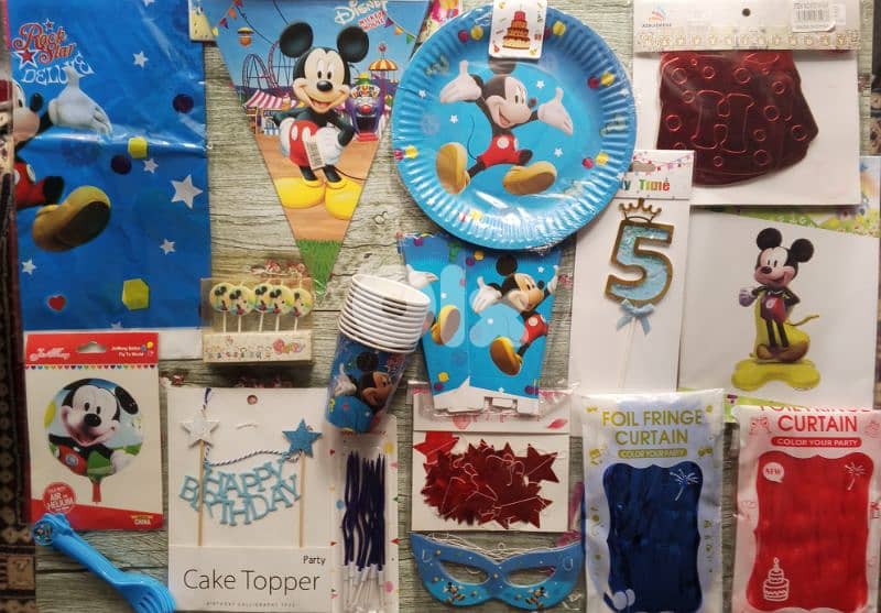 mickey mouse birthday decoration 1