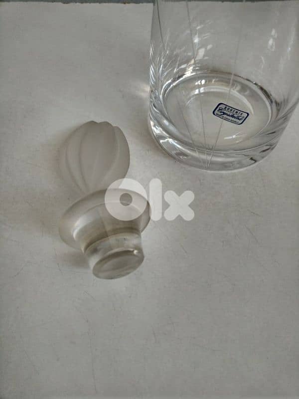 Bohemia cristalline crystalex decanter - Not Negotiable 3