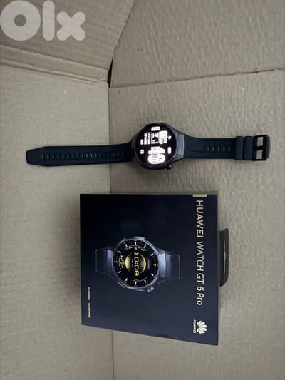 huawei gt6 pro 46mm black titanium