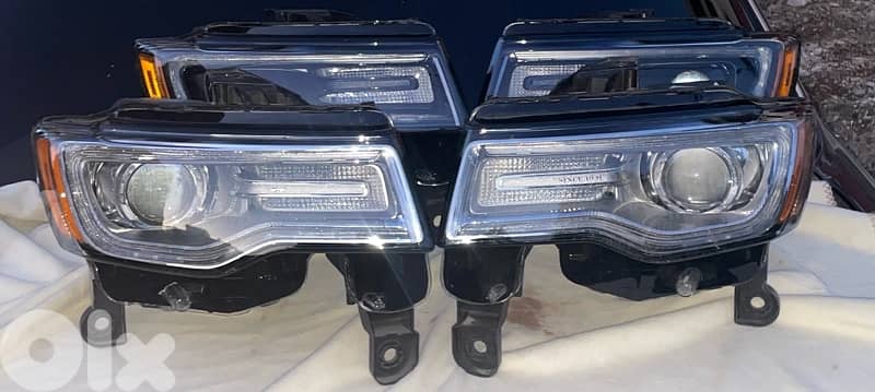 grand Cherokee headlights full led 7