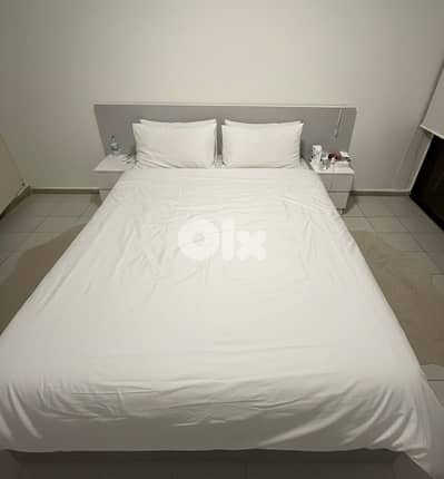 Bed 160cm with Mattress