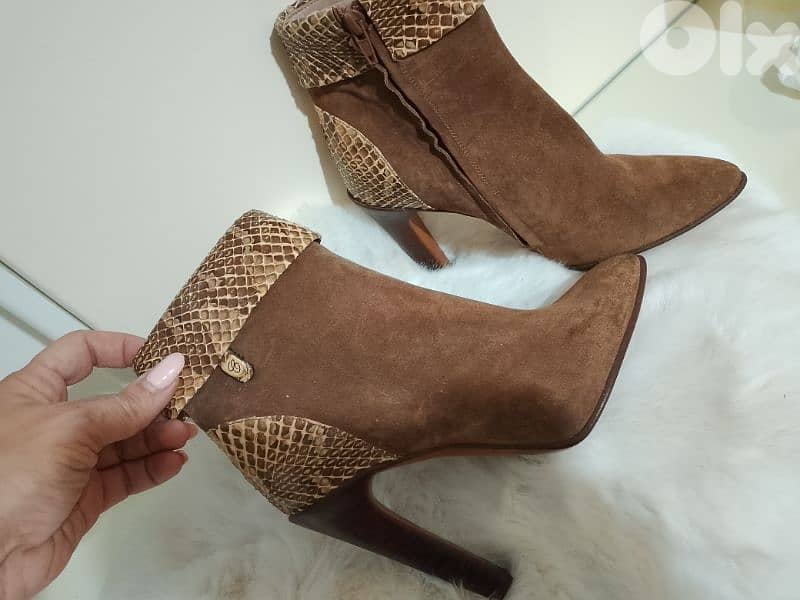 اسكربينة كامل بنية وجلد اصلي 1