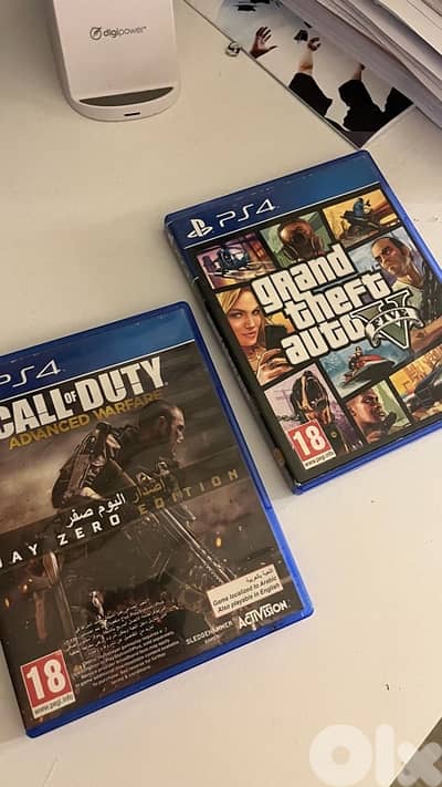 PS4 Games Two for 30$ (GTA+COD]