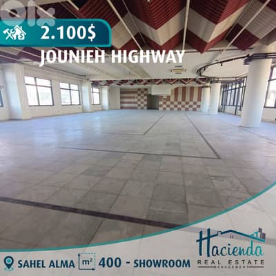 Highway Showroom For Rent In Jounieh Highway
