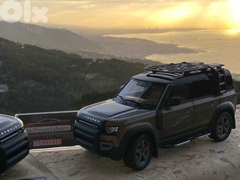 land rover deffender 90/110 almost real sc 1/18 2020 diecast model car 2