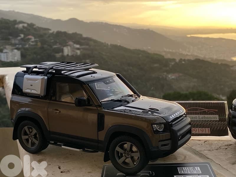 land rover deffender 90/110 almost real sc 1/18 2020 diecast model car 3