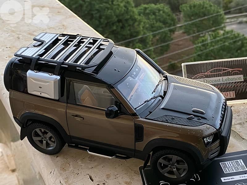 land rover deffender 90/110 almost real sc 1/18 2020 diecast model car 8