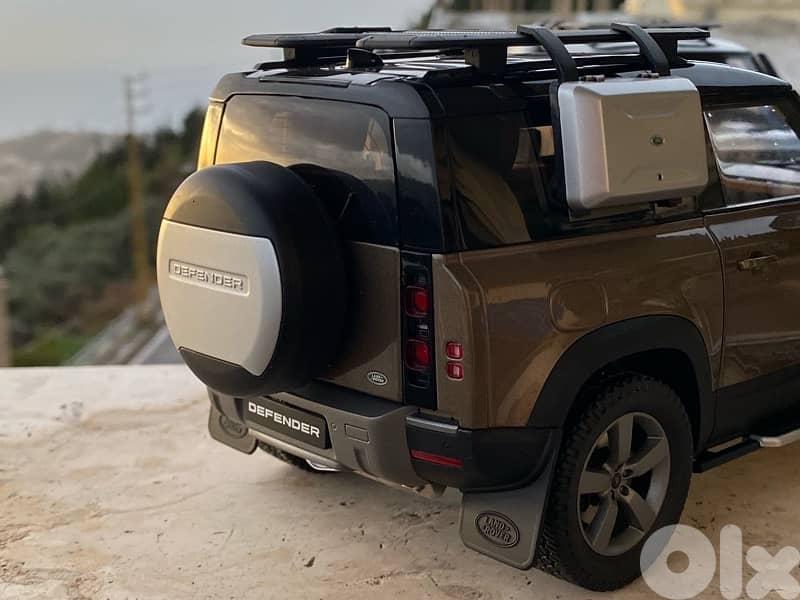 land rover deffender 90/110 almost real sc 1/18 2020 diecast model car 9