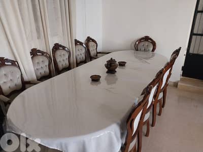 طاولة سفرة ١٠ كراسي