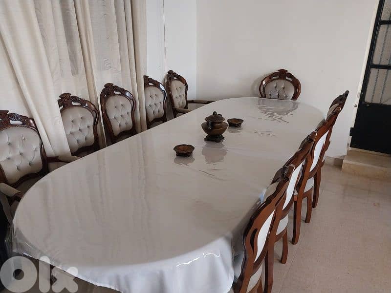 طاولة سفرة ١٠ كراسي 0