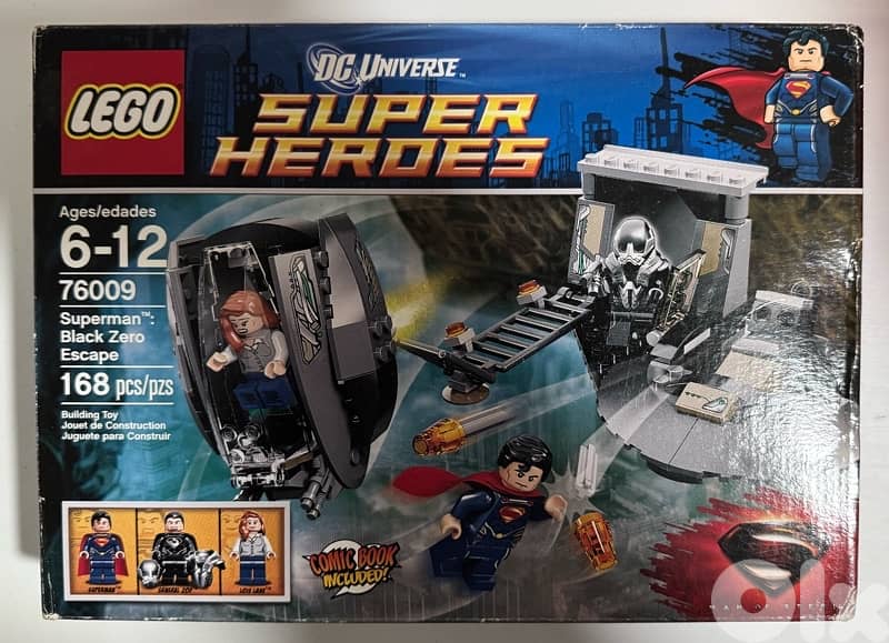LEGO Set 76009 Superman: Black Zero Escape 0