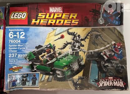 LEGO Set 76004 Spider-Man: Spider-Cycle Chase