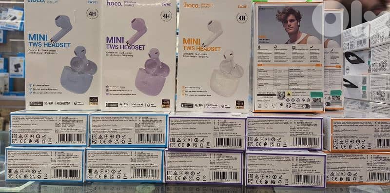 HOCO MINI TWS HEADSET EW201 0