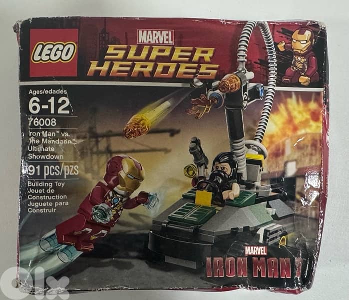 LEGO Set 76008 Iron Man vs. The Mandarin: Ultimate Showdown 0
