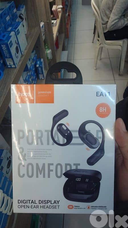 Hoco ea11 open ear headset 0