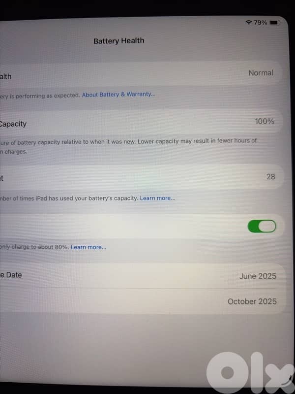 ipad 11 a16 used like new 5