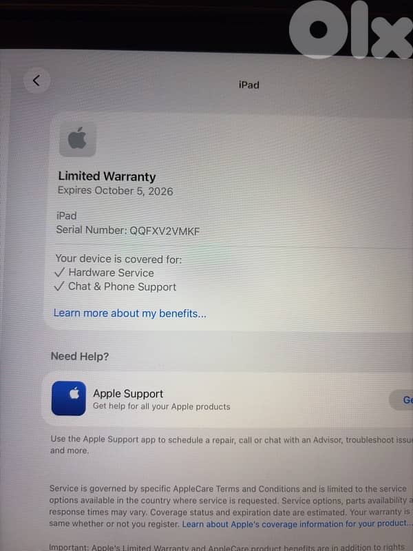 ipad 11 a16 used like new 6