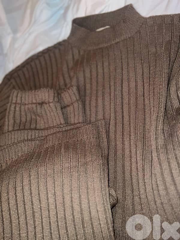 new set wool brown 0