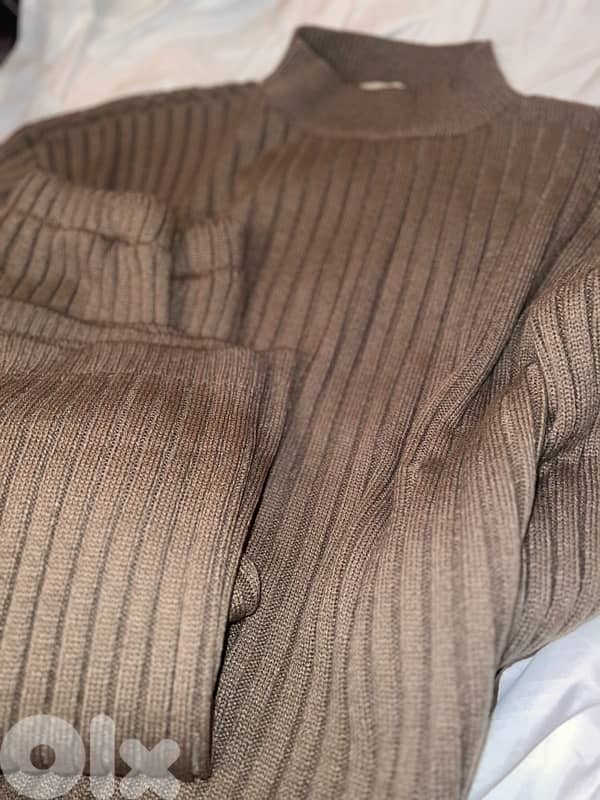 new set wool brown 1