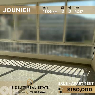 Apartment for sale in Jounieh RC57 شقة للبيع في جونيه