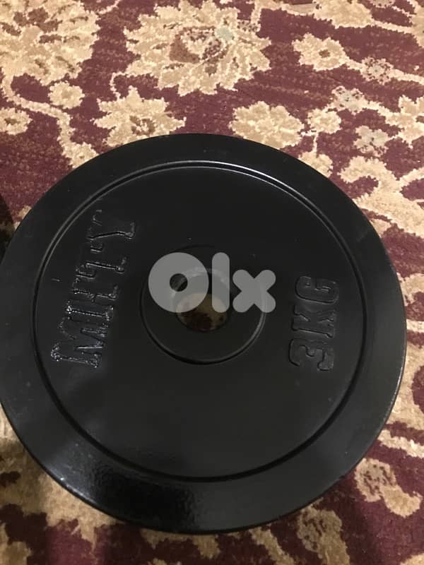 3k plate =6kg like new 2