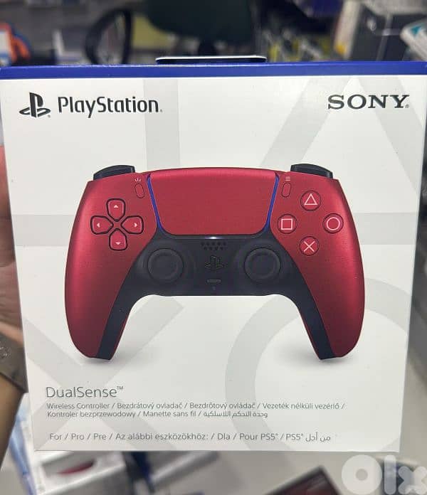 Sony Ps5 Dual sense Volcanic Red 0