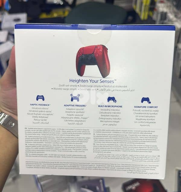 Sony Ps5 Dual sense Volcanic Red 1