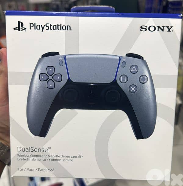 Sony Ps5 Dual sense sterling silver 0