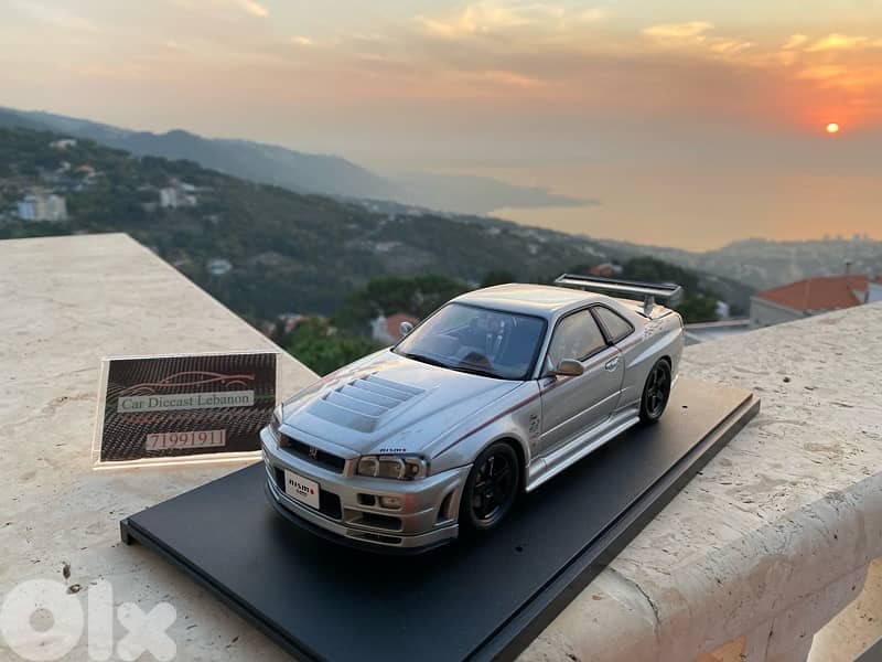 jdm nissan diecast resin model car scale 1/18 ignition and autoart 3