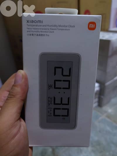 Xiaomi temperature and humidity monitor clock