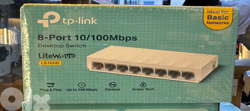 Tp-Link Ls1008 8-port 10/100mbps desktop switch 0
