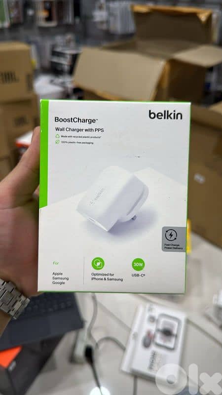 Belkin boostcharge 30w usb-c wall charger with pps 0