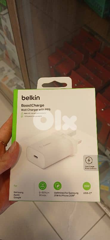 Belkin boostcharge 25w usb-c wall charger with pps 0