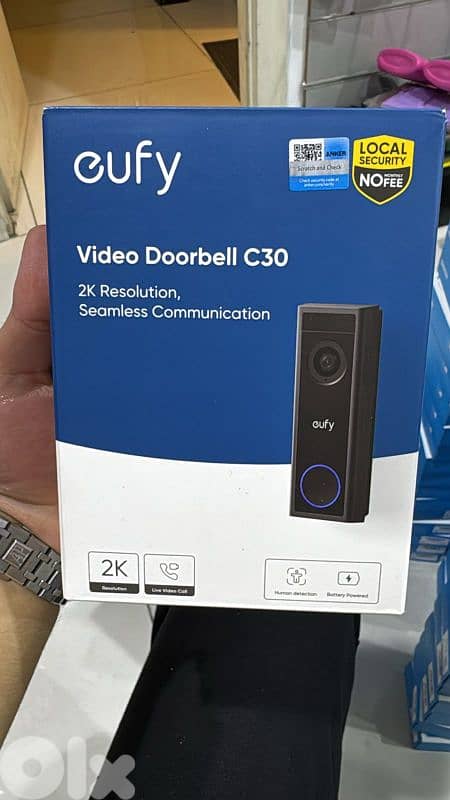 Eufy Video Doorbell c30 0