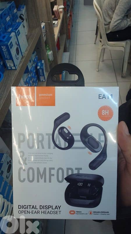 Hoco ea11 open ear headset 0