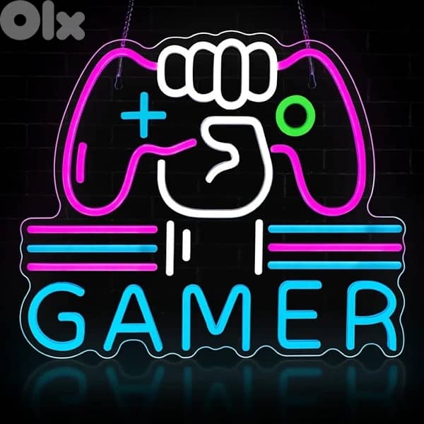 Gaming LED Wall Neon Signs For Gaming Room Decor 5