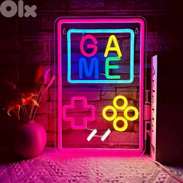 Gaming LED Wall Neon Signs For Gaming Room Decor 8