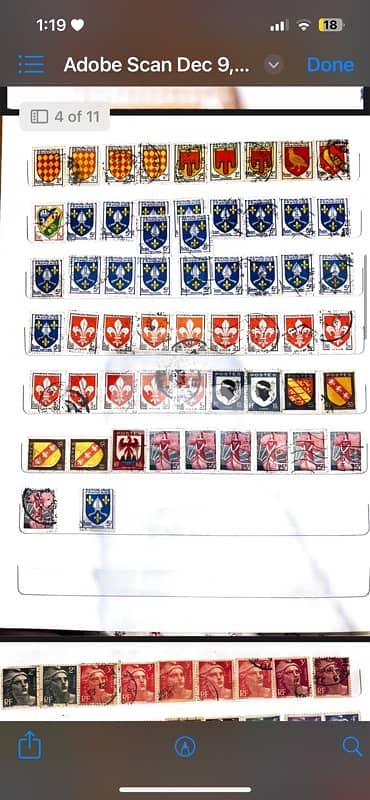 Timbres de la République Française - Collector's Album (French stamps) 3