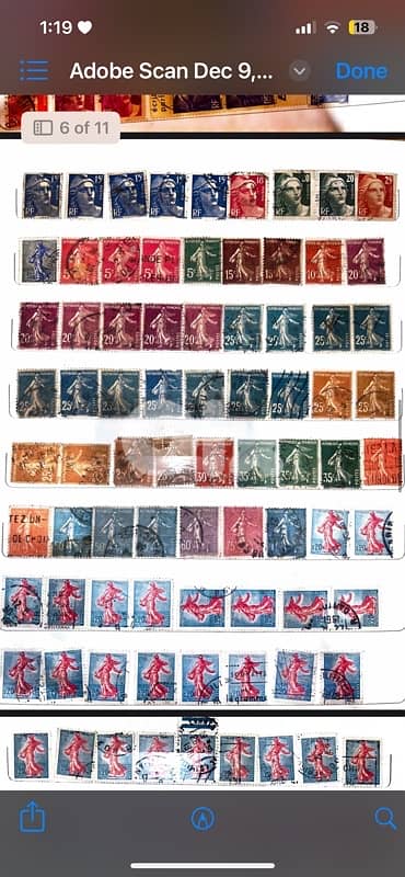 Timbres de la République Française - Collector's Album (French stamps) 5