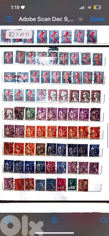 Timbres de la République Française - Collector's Album (French stamps) 6