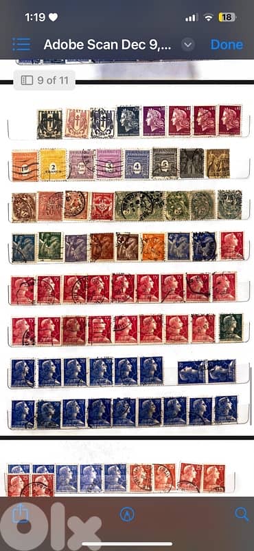 Timbres de la République Française - Collector's Album (French stamps) 8