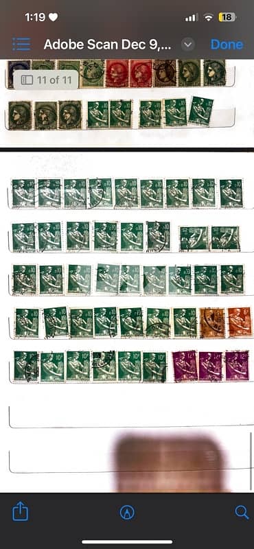 Timbres de la République Française - Collector's Album (French stamps) 10