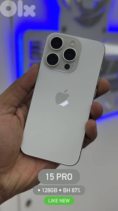 iphone 15 pro 128G. Esim