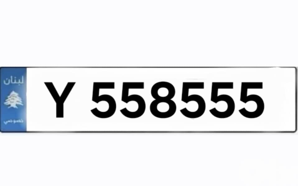 2 special car plates 1